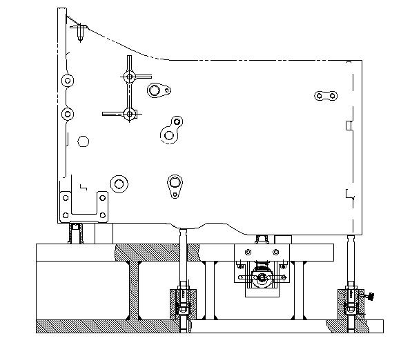 发动机缸体加工中增加辅助定位支撑点改善