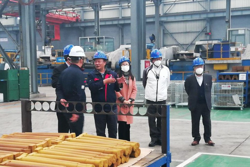 日本大发金属社长一行考察tyc5997太阳集团首页