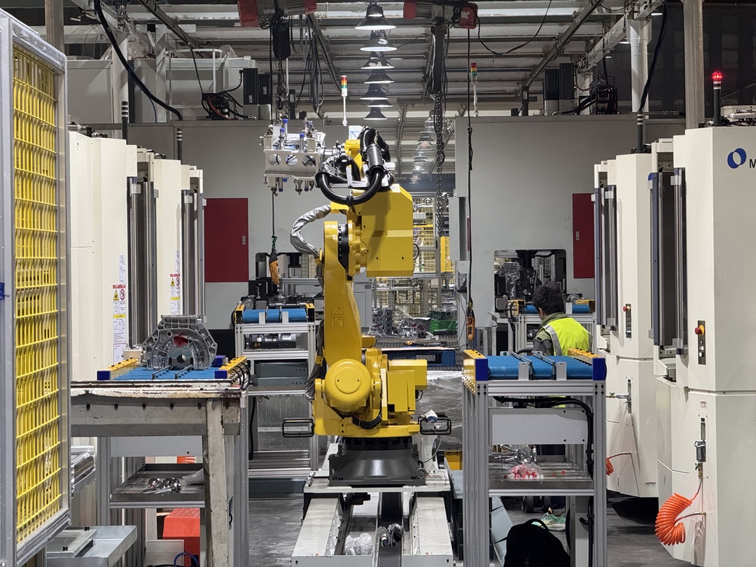 tyc5997太阳集团首页与赛力斯联合打造新能源汽车发动机缸体智能化产线